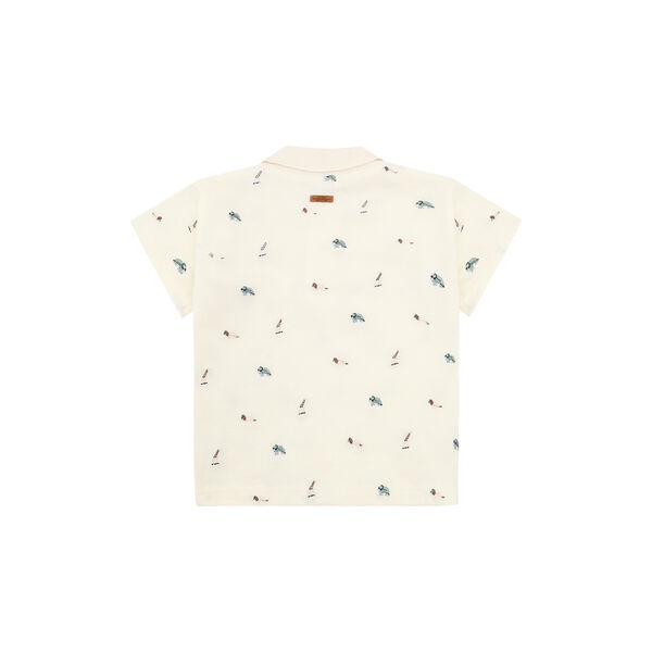 HCAdrian Animal T-shirt, snow white, Hust & Claire