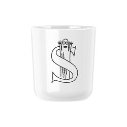 Moomin ABC kop S, moomin white, RIG-TIG