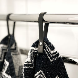 Magnetisk håndklædeholder, black, Nordan Home