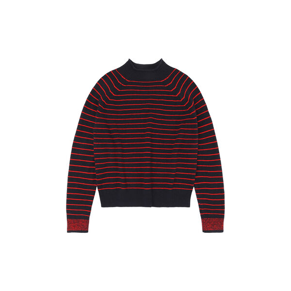 Lambswool Jumper, dark navy, FUB