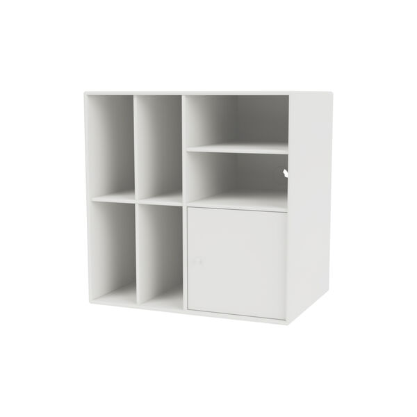 SPIN II reol til vinyler, 01 white SPIN II reol til vinyler, 01 white, Montana Furniture