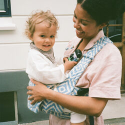 Moova Balance Carrier, blue mosaic, Moova