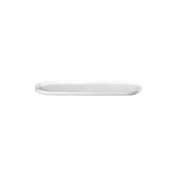 Oval plate | L 26 | White shiny | Fad, ASA Selection