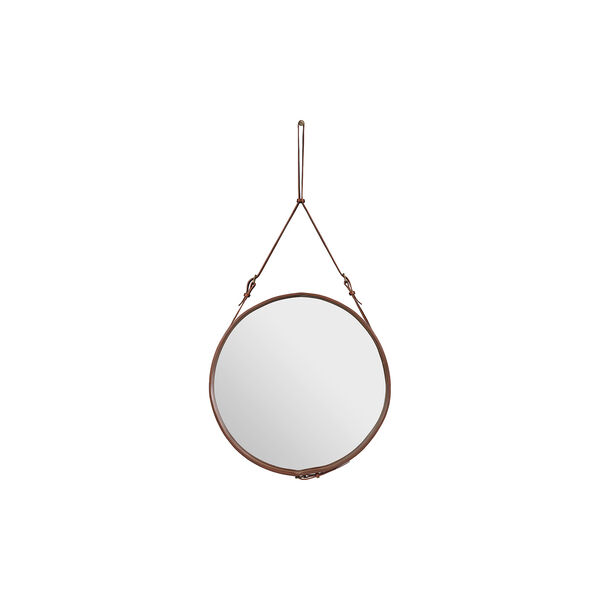Adnet Circular Wall Mirror, tan Adnet Circular Wall Mirror, tan, GUBI