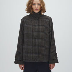 Tary FU Jacket, black java check, mbyM