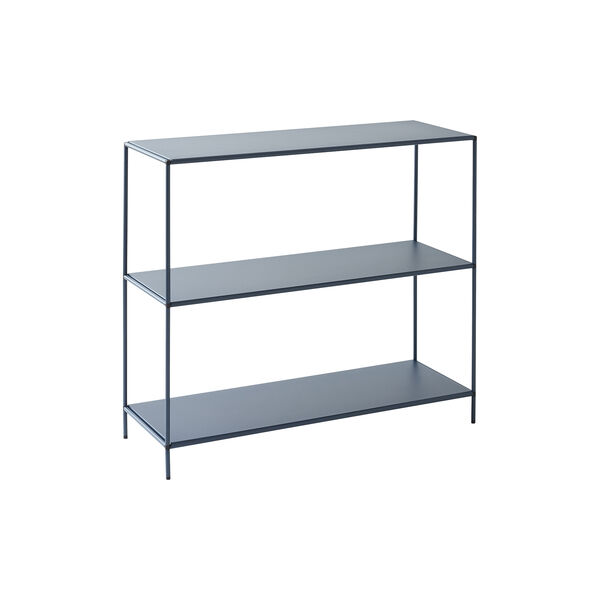 Shelf Low, blue Shelf Low, blue, Abstracta® System