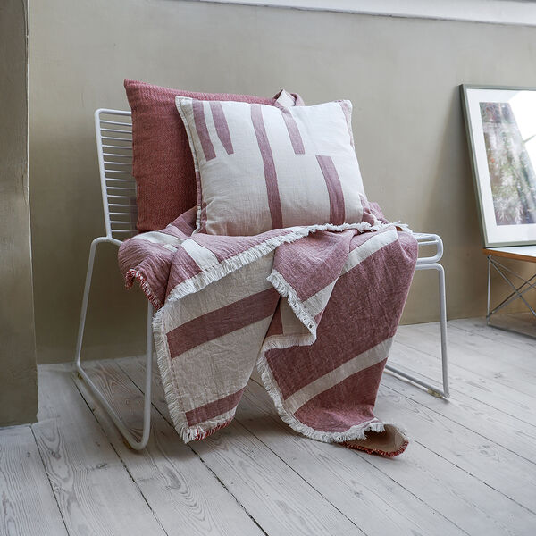 Lyme Grass plaid, rusty red, ELVANG