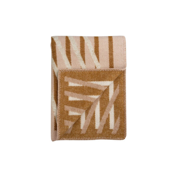 BISLETT Throw, cappuccino, R&oslash;ros Tweed