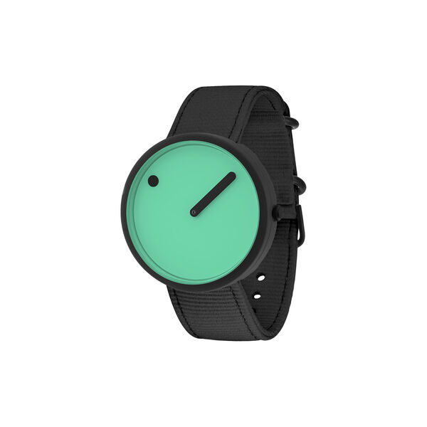 PICTO armbåndsur, pacific green/matt black/manta ray black, PICTO