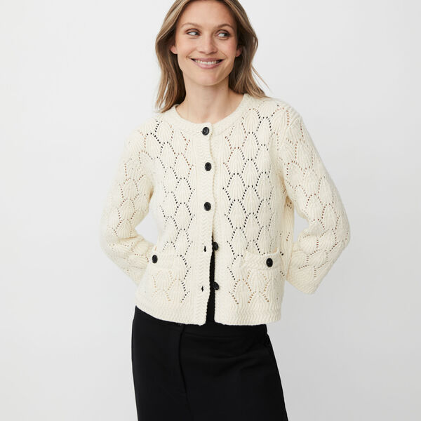 MaLexina Cardigan, whitecap MaLexina Cardigan, whitecap, Masai