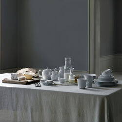 Hvid Riflet krus 28 cl, 2 stk, Royal Copenhagen
