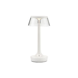 Bon Jour Unplugged Table Lamp, almost white, Flos