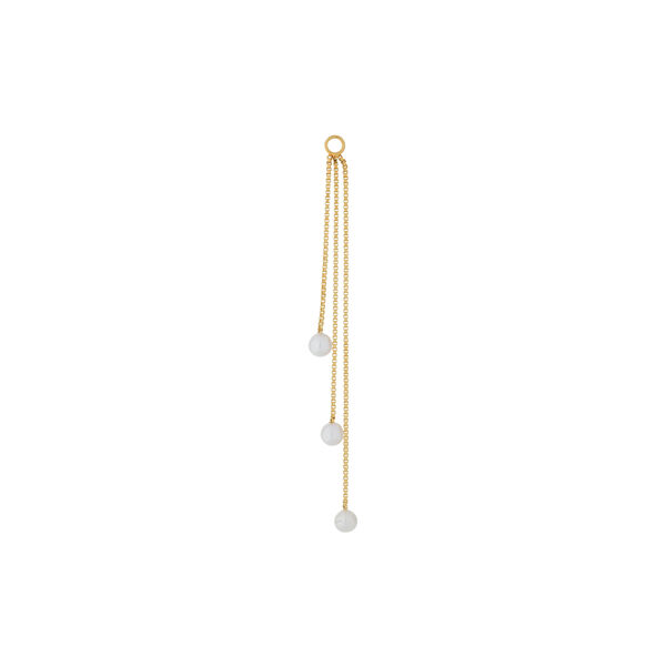 Tassel Pearl Charm, The Earring Shop