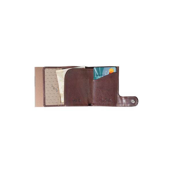 Cardholder, dark brown, Tony Perotti