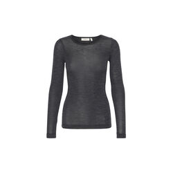 FangIW T-Shirt LS, granite melange, InWear