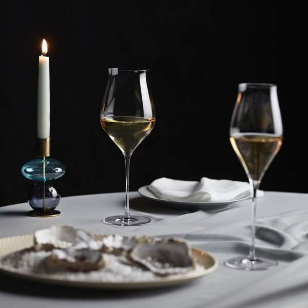 Rhombe Earth Ovalt serveringsfad, marble, Lyngby Porcelæn