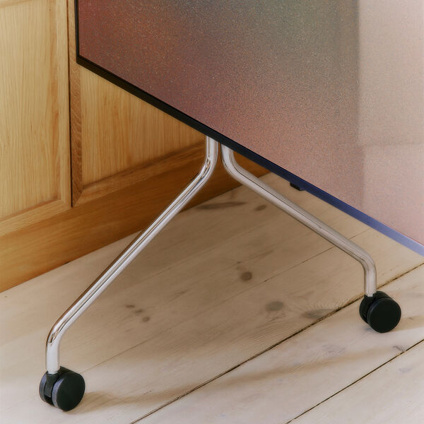 Moon Rollin', chrome, Pedestal