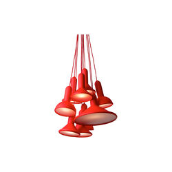 TORCH LIGHT | S10 | Bunch | Red | Pendel, Established & Sons