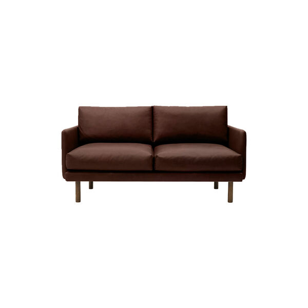 Emo 2-pers. sofa, Dakar Brown/r&oslash;get eg, Bruunmunch Furniture