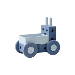 3-i-1 Gåvogn, deep blue/sky blue, MODU