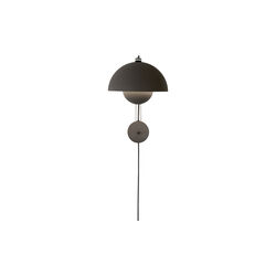 Flowerpot VP8 | Matt Black | V&aelig;glampe, &Tradition