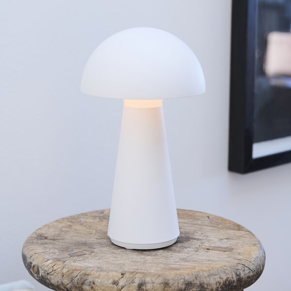 Sam genopladelig lampe, white, Sirius Home