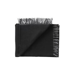 Secret plaid, 02201 granit/black, Silkeborg Uldspinderi