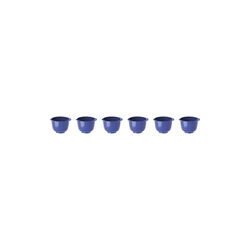 Margrethe Minisk&aring;le 6 stk., electric blue, Rosti