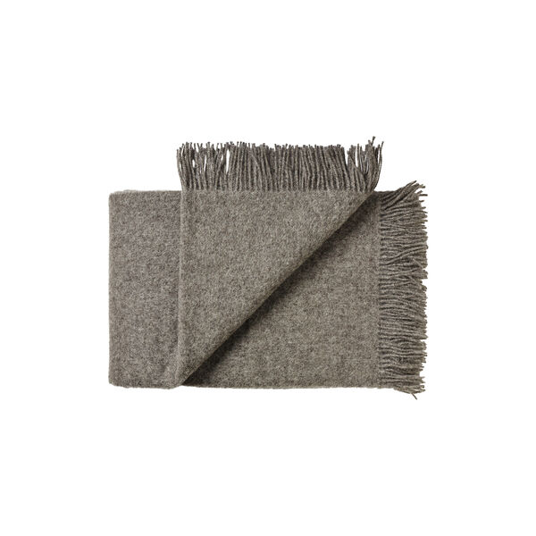 Samsø plaid, 00116 dark nordic grey Samsø plaid, 00116 dark nordic grey, Silkeborg Uldspinderi