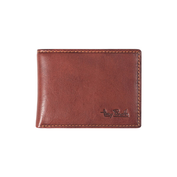 Wallet , dark brown, Tony Perotti