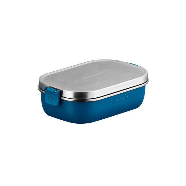 Madkasse, deep teal, Le Creuset