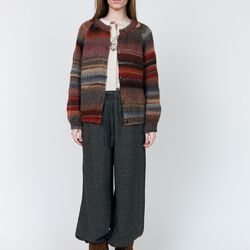 PadovaLL Cardigan Knit LS, rust, Lollys Laundry