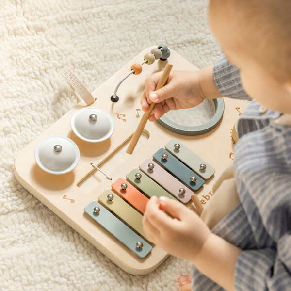 Musik aktivitetspanel, Sebra