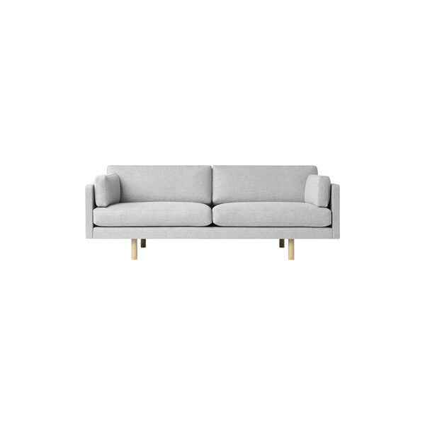 EJ 220-A 3 pers. sofa, lysegr&aring;, Fredericia Furniture