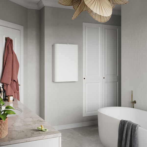 Sebra v&aelig;gh&aelig;ngt puslebord, classic white, Sebra