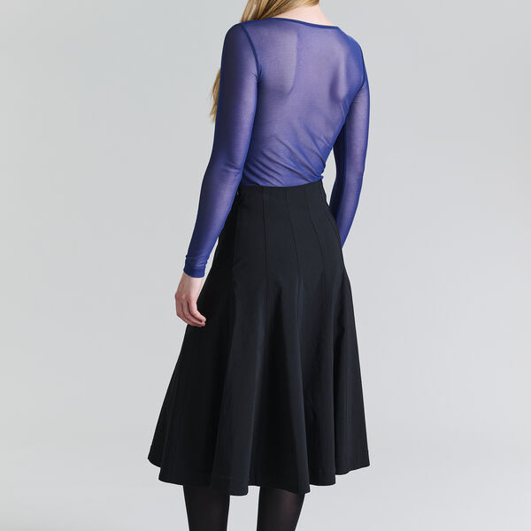 Magic stretch lang nederdel, black, BITTE KAI RAND