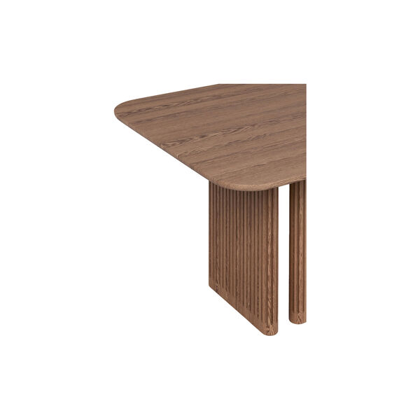 Jolka Dining Table, dark wood, Westwing Collection
