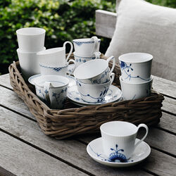 Blå Mega Riflet termokop 29 cl, Royal Copenhagen