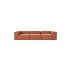 Lennon modul&aelig;r 4-pers. sofa, v&aelig;vet terracotta, Westwing Collection