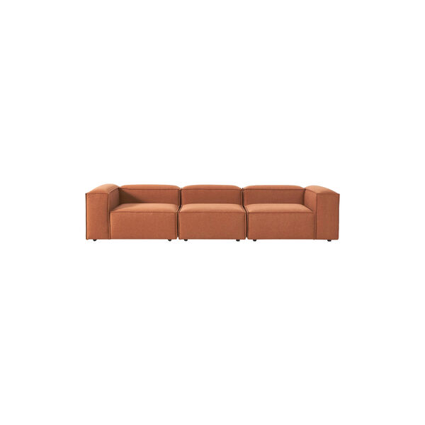 Lennon modul&aelig;r 4-pers. sofa, v&aelig;vet terracotta, Westwing Collection