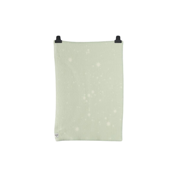 ORION Baby Size Throw, light green, Røros Tweed