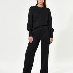 VanescaDEA Trousers Straight Leg, black, Dea Kudibal