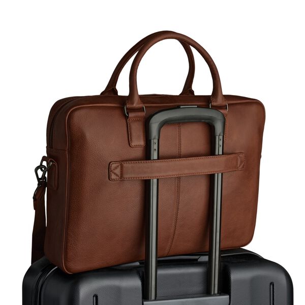 MasonMBG Laptop Bag, cognac, Markberg