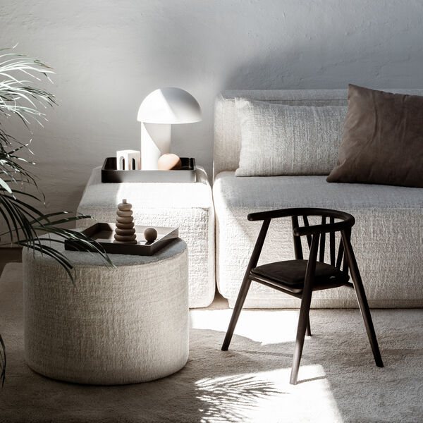 Storm b&oslash;rnestol, sortlakeret eg, OAKLINGS