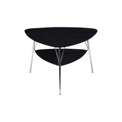 VL1312 sofabord, sort/krom, VERMUND