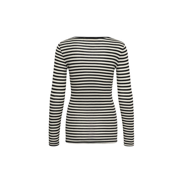 FangIW T-Shirt  LS, black/vanilla, InWear