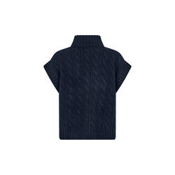 FresnoLL Knit Vest SL, dark blue, Lollys Laundry