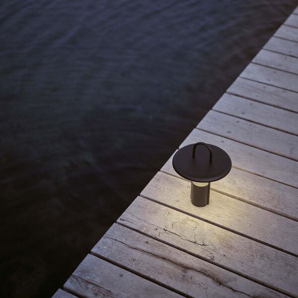 Pier portable LED lampe, black, Stelton