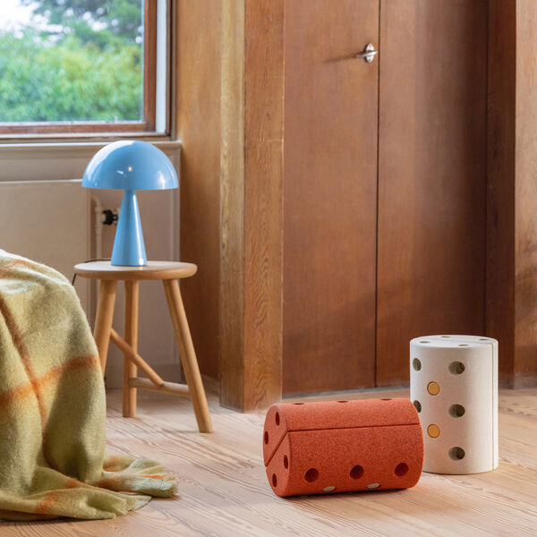 B&oslash;rneskammel, burnt orange/dusty green, MODU
