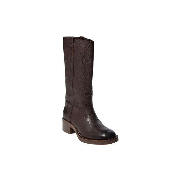 JOLENESW LEATHER BOOT, dark brown, Sofie Schnoor